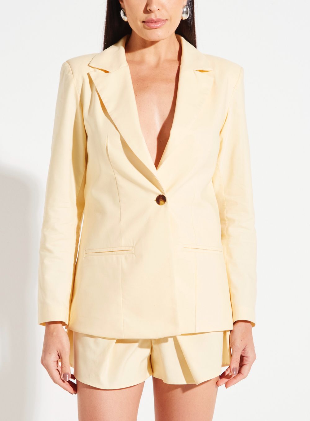Blazer Alfaiataria Reta Giorgia Forum