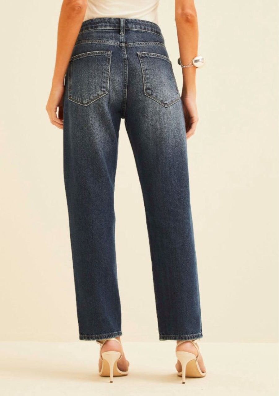 Calça Jeans Nadia Cintura Alta Reta - Forum