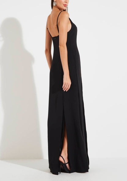 Vestido Longo Forum com Fenda Lateral