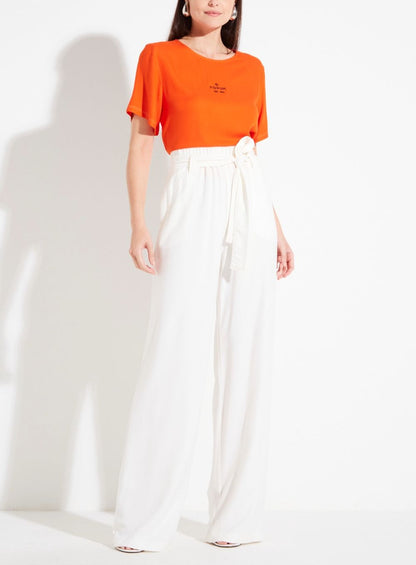 Calça Forum Pantalona Off White