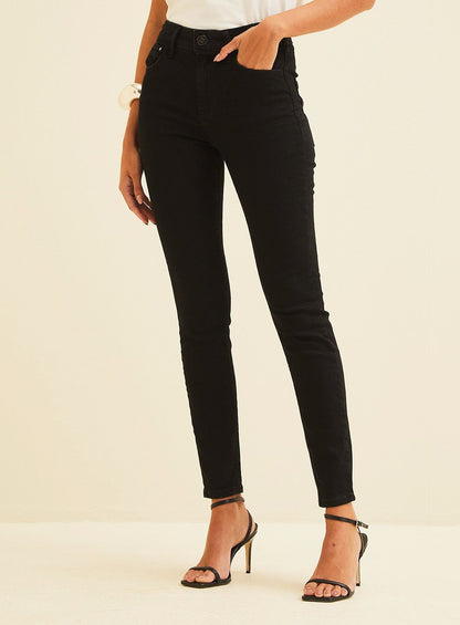 Calça Jeans Marisa Cigarrete Forum Preta