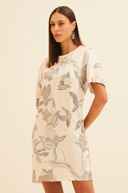 Vestido Forum Reto Estampado